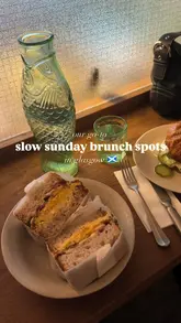 To provide the best SEO, you should specify which café is in the photo. Here are a few options based on the places you mentioned:

**If the photo is a general collage:**
"Flat lay of brunch dishes and coffee at popular Glasgow cafes including The Left Bank and Outlier." (93 characters)

**If the photo is of a specific meal (e.g., at Outlier):**
"Delicious brunch plate and latte on a slow Sunday at Outlier cafe in Glasgow city centre." (89 characters)

**If the photo features a specific dish (e.g., at Tibo):**
"Enjoying a slow Sunday brunch with coffee at Tibo Bistro in the east end of Glasgow." (84 characters)

**General option for the "slow Sunday" vibe:**
"A relaxed Sunday brunch spread at a trendy Glasgow cafe for a perfect weekend morning." (86 characters)

**SEO Tip:** Always include the city name (**Glasgow**) and the specific **name of the venue** in your alt text to help your post appear in local search results!