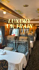 a bucket list UK day trip (I am never getting over it!)… 😭🥂🚂 welcome to the Northern Belle!!

🚂 7:25am : Boarded the Northern Belle at Liverpool Lime Street
🎶 Bagpipe player at the station to send us off, which made it feel SO special
🥂 Champagne on board
🍽️ a 4-course brunch as we travelled up to Scotland

📍 12:10pm : Arrived into Edinburgh
🏰 Explored the city, saw the castle and wandered through the old streets
⚡ Found some Harry Potter spots

🚂 5pm : Back on board for the journey home
🥂 More champagne
🍷 A bottle of wine
🍽️ A 6-course dinner while travelling through the night
🎶 Live music on board
🌙 Arrived back just before midnight

It felt like a city break, luxury dining experience and bucket list train journey all in one 😭✨

The @northernbelleuk runs trips from all over the UK, including experiences like Bath, Ascot races, Christmas markets, firework evenings and more.

An incredible day celebrating my Mum’s retirement! 

Save this to add to your UK bucket list and follow for more 🤍