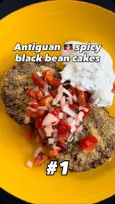 Episode 1: Antiguan 🇦🇬 spicy black bean cakes 
And we are off! First up in my new 1 bean 🫘 1 country 🌎 1 bowl series 🥣 featuring one or more bean recipes from every country I have ever visited in my life.
Take me back to the beaches of the Caribbean right now ☀️ 
Recipe on my web, up there 👆 one click away if you want it.
I used @boldbeanco black beans 🫘 
I had fun with this, did you know I could sing 🎵