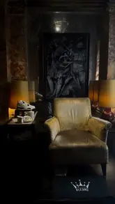 The video features a creator getting their sneakers cleaned by a professional service called King's Kleans, which is operating out of a hotel lobby. The edit shows the cleaning process, the before-and-after results, and includes a voiceover explaining the service and the company's charitable efforts.