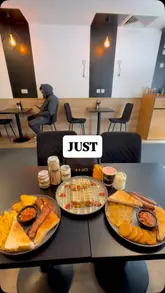 JUST @jus.t_leicester 

VIRAL MANGO ICE CREAM – 10/10
Viral for a reason! Ridiculously creamy, packed with mango flavour & easily one of the best ice creams 🥭

LEMON DREAM CAN – 10/10
Homemade and unreal! Fresh, zesty and perfectly sweet. Proper summer in a can 🍋

TIRAMISU CAN – 9/10
Part of the homemade range and it shows. Rich, smooth and full of classic tiramisu flavour ☕

PISTACHIO FRENCH TOAST – 9/10
Soft, indulgent and drenched in white chocolate. 
Every bite was banging 🌰

FULL DESI BREAKFAST – 9/10
A proper feast! Masala cheesy omelette, sausage, turkey rashers, masala beans and aloo tikki all hitting. 
Full of flavour 🍳

FULL ENGLISH BREAKFAST – 8/10
Classic and filling! Scrambled eggs, sausage, turkey rashers, beans and hash browns done right 🍽️

ICED KARAK COFFEE – 8/10
Strong, smooth and refreshing! A solid twist on your usual iced coffee 🧊

KASHMIRI PINK TEA – 8/10
Warm, comforting and slightly salty! A proper traditional sip 🫖

Invited to @jus.t_leicester based in Leicester. Outstanding service. Open for long hours. Banging menu. Get down and check em out 😋

#invite #breakfast #brunch #leicester #AHEatz