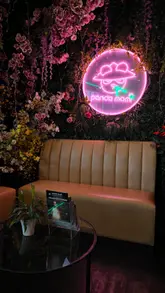 A family visits Panda Mami in York, showcasing the variety of food available at the buffet, including sushi, carvery, and a large dessert section, while highlighting the live music and family-friendly atmosphere.