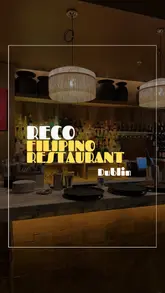 A short, engaging video showcasing the interior and menu of Kaldero, a Filipino restaurant in Dublin. The video features a tour of the dining space, followed by close-up shots of various dishes including mussels, skewers, spring rolls, steak, and a dessert.