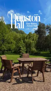 A promotional video for Dunston Hall Estate, featuring the bistro, food hall, and garden centre. It highlights the food, the shop, and the outdoor grounds.