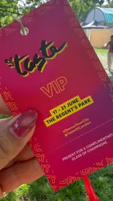 A fast-paced montage capturing the vibrant atmosphere of the Taste of London festival, featuring a wide array of food stalls, drink vendors, cooking demonstrations, and social areas. The video provides a comprehensive overview of the event's offerings, from gourmet street food and pizza to cocktails and desserts, highlighting the diverse culinary experiences available to attendees.