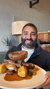 The creator visits Figurati in Southampton to review their Sunday roast, providing a course-by-course breakdown including starters, the main roast, and dessert. The video features the creator's direct commentary, scores for each dish, and shots of the restaurant's interior and waterfront location.