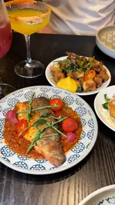 A short, engaging review of Kerala Canteen in Leeds, showcasing their South Indian tapas-style menu, including dishes like sea bass, beef curry pie, and calamari.