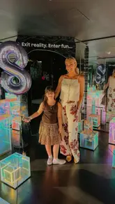 A recap of an 8th birthday party held at the Paradox Museum in London, featuring children exploring the interactive exhibits, a private party room, and catering from Mayfair Chippy and Hummingbird Bakery.