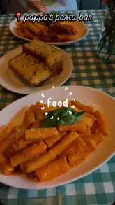 A short, informative reel showcasing the pasta dishes and menu at Pappa's Pasta Bar, highlighting a £7 pasta offer available in July.