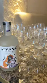 A short video covering a VIP launch event for Afsana non-alcoholic drinks at Kabuli restaurant. The footage includes shots of the venue's interior, the drink bottles, and guests enjoying the tasting experience.