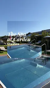 A montage video showcasing the various amenities at The Spa at Carden, including indoor and outdoor pools, saunas, steam rooms, relaxation areas, and the Bollinger Garden Bar.