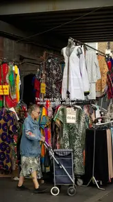 A montage video showcasing the vibrant atmosphere, diverse stalls, and fresh produce available at Brixton Market in London.