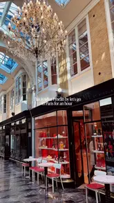 A short, aesthetic montage showcasing the interior and patisserie offerings of Le Cafe in London, emphasizing a Parisian atmosphere.