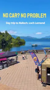 A family day trip vlog to Balloch, Loch Lomond, featuring a visit to the Sea Life aquarium, a dinosaur-themed restaurant, and various outdoor activities.