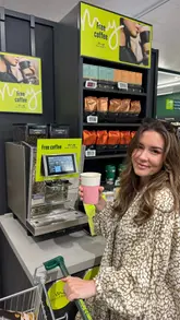 A creator visits a new Waitrose store to assemble a 'picky tea' (picnic-style dinner) using various deli and bakery items, highlighting the convenience and quality of the products, followed by a scene of enjoying the meal in a garden.