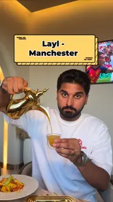 A creator visits Layl, a new lounge in Manchester located above Cafe Begum, showcasing the interior, food, and drinks.