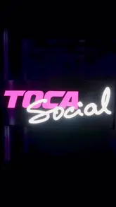 A creator visits Toca Social in Westfield, showcasing the interactive football games and trying the brisket sandwich.