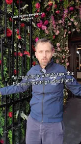 A vlog-style review of Southport Market, featuring the creator exploring the venue, trying food from different vendors including a Greek platter, pizza, and a dessert sharing platter, and highlighting the family-friendly atmosphere and games area.