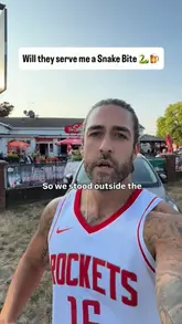 A creator visits a local pub in Southampton to test if they will serve a 'Snake Bite' (a mix of cider and lager), documenting the interaction and his reaction to the drink.
