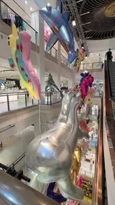 A short, visually driven reel showcasing the Imagination Cafe pop-up inside Selfridges, featuring whimsical inflatable decor and a creative afternoon tea service.