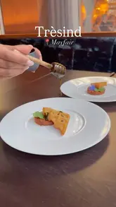 A visually polished reel showcasing a tasting menu at a high-end Indian restaurant in Mayfair. The video features a series of close-up, high-quality shots of various courses, highlighting the intricate plating and presentation of the dishes.