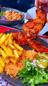 A fast-paced, high-energy food showcase featuring a variety of chicken-based dishes from Daft Bird in Leicester, including burgers, wings, rice bowls, and dessert sandwiches.