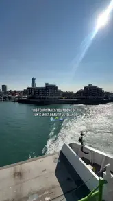 A promotional video for Wightlink ferries, showcasing the ease of driving onto the ferry and the scenic views during the 45-minute crossing to the Isle of Wight.