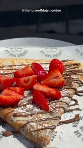 A short, casual review of the new menu at Crepeaffaire, featuring various sweet and savory crepes and a milkshake.