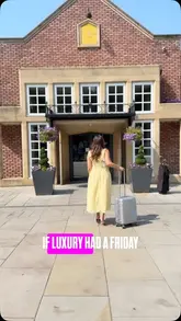 A promotional reel showcasing a luxury staycation experience at The Belfry, featuring a spa visit, an Indian dining experience at the new 'Manny's' restaurant, and a live jazz night.
