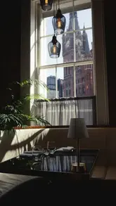 A promotional video showcasing the Great Northern Hotel in London, highlighting its historic Victorian architecture, convenient location near King's Cross and St Pancras, and the dining experience at RAILS Restaurant.