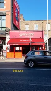 A promotional reel featuring a visit to Queen Stop, a Chinese restaurant in Rathmines, Dublin. The video showcases the restaurant's interior, cocktails, and various dishes, including handmade dumplings and sizzling plates, highlighting its suitability for various occasions.
