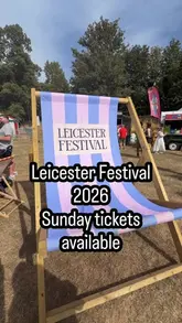 A montage video showcasing the Leicester Festival, featuring various street food vendors, live music performances, a craft market, and family-friendly activities like a circus tent.