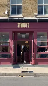 A short, aesthetic montage showcasing the interior, coffee, and sandwiches at Stubby's, a new cafe and bar in Parsons Green.