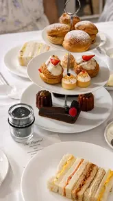 A promotional reel for an afternoon tea experience at The Capital Hotel in Knightsbridge, which includes a skincare collaboration with FOREO and Revive.