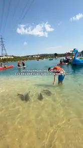 A promotional reel for St Andrews Lakes in Kent, showcasing various water-based activities like paddleboarding, pedalo hire, and swimming in a clear lake setting. The video highlights the venue's holiday-like atmosphere and range of recreational options.