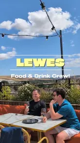 A fast-paced, energetic vlog documenting a food and drink crawl across 15 different venues in the town of Lewes. The creators visit a mix of cafes, pubs, breweries, and restaurants, providing quick glimpses of the atmosphere, drinks, and food at each stop.