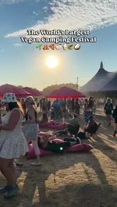 A vlog-style recap of the Vegan Camp Out festival, showcasing the wide variety of food vendors, the glamping accommodation, and the family-friendly activities available over the weekend.