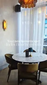 A slow-paced, cinematic montage showcasing the interior, menu, and various Indian dishes at Indi's in Bournemouth.