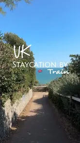 A travel vlog documenting a solo staycation in Bournemouth, highlighting the train journey, hotel stay, beach visit, cafe brunch, and aquarium trip.