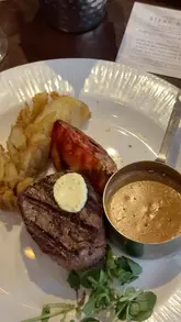 A promotional reel for Miller & Carter featuring their steak and cocktail deal, showcasing the food, drinks, and restaurant interior.