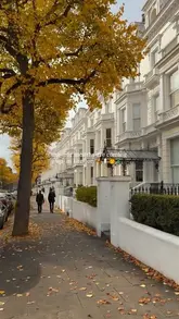 A fast-paced montage showcasing various seasonal activities and locations in London, including autumn foliage, pumpkin patches, afternoon tea, and Christmas decorations.