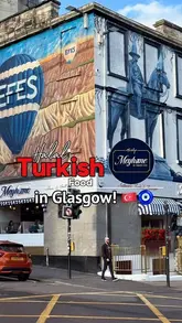 A promotional video for the opening of Meyhane, a new Turkish restaurant in Glasgow. The video features the creator visiting the venue, showcasing the interior, the food (mezze, mixed grill, baklava), and the live music atmosphere.
