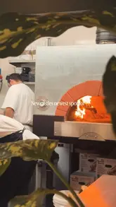 A promotional reel for a new venue called Bandstand in Exhibition Park, Newcastle, showcasing their pizza, cocktails, and relaxed atmosphere with a DJ.