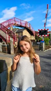 A family-friendly vlog showcasing a walking trail in Northumberland, highlighting local landmarks like George Stephenson's birthplace, blackberry picking, and a stop at a local pub.