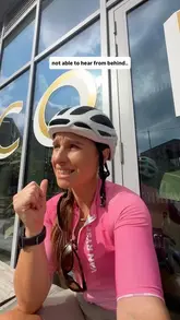 A personal vlog featuring a cyclist stopping at a coffee shop in Hackney Wick that is learning British Sign Language (BSL).