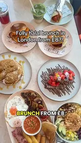 A promotional video showcasing a variety of brunch dishes, including pancakes, a full English breakfast, bagels, and rice bowls, at Querky Cafe in Whitechapel.