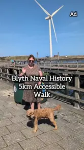 A guided vlog-style video showcasing a 5km accessible historical walk in Blyth, Northumberland, highlighting naval history sites, war memorials, and local landmarks.