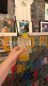 A promotional reel for the Brighton Cocktail Festival, showcasing various participating bars and their unique cocktail offerings through a fast-paced montage.