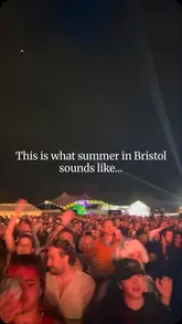 A vibrant recap of the Forwards Festival in Bristol, featuring live music performances, festival atmosphere, and a highlight of the food and drink options available, specifically Caribbean street food.