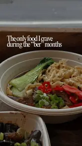 A montage-style video showcasing various dishes at Kung Fu Mama, including bao buns, beef noodle soup, cold noodle salad, and shaved ice desserts.